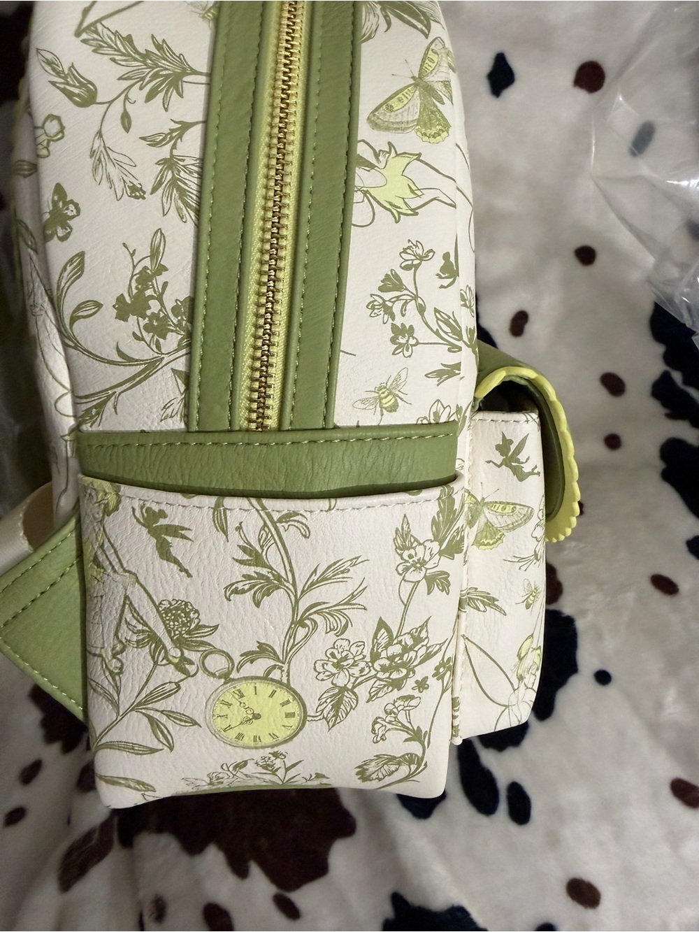 Tinker Bell Green Mini Backpack - Picture 7 of 8